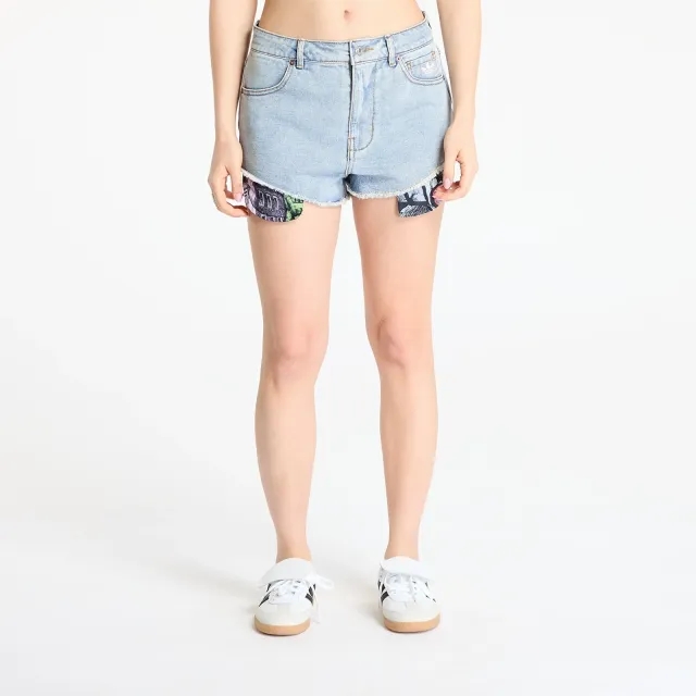 Shorts Adidas X Jeremy Scott Pride Denim Shorts Indigo Denim 26