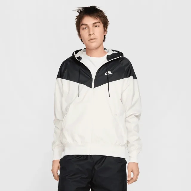 Nike Sportswear Windrunner Men's Hooded Jacket - White - Recycled Polyester