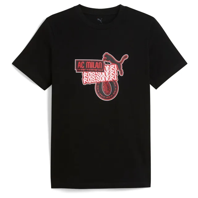 Puma Ac Milan Football Culture Short Sleeve T-shirt