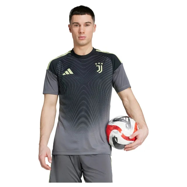 Adidas Juventus 25/26 Goalkeeper Home Short Sleeve T-shirt