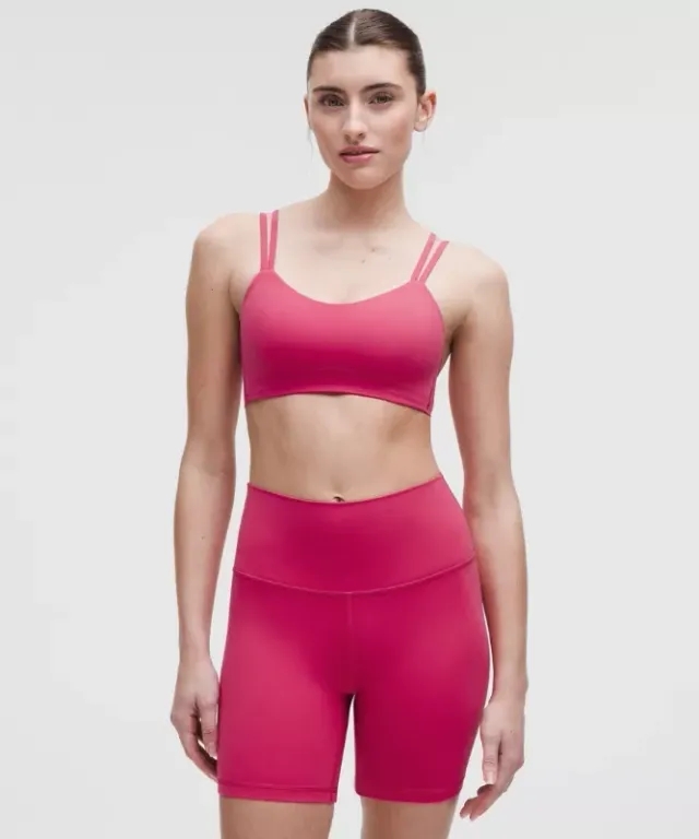 lululemon – Women's Like a Cloud Sports Bra Light Support, B/C Cup – Color Pink – Size 10