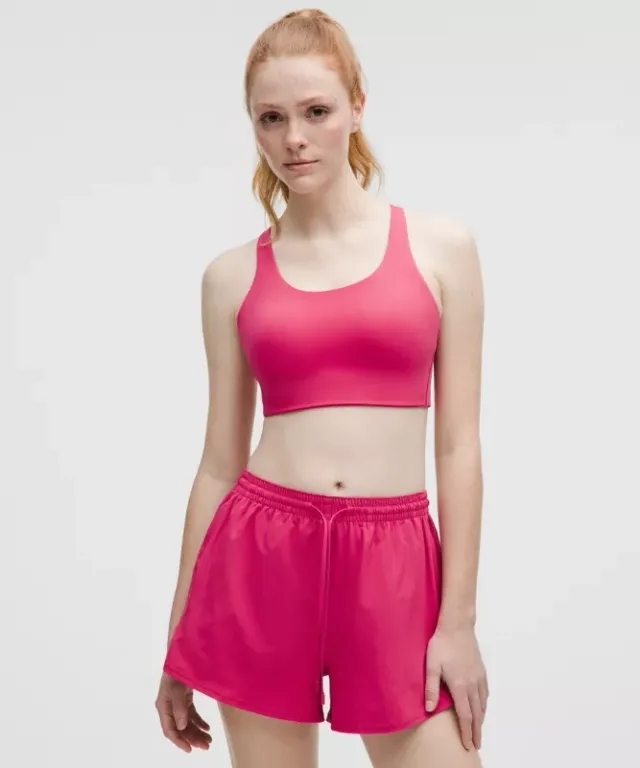 lululemon – Women's Energy Sports Bra High Support, B-DDD Cups – Color Pink – Size 32B
