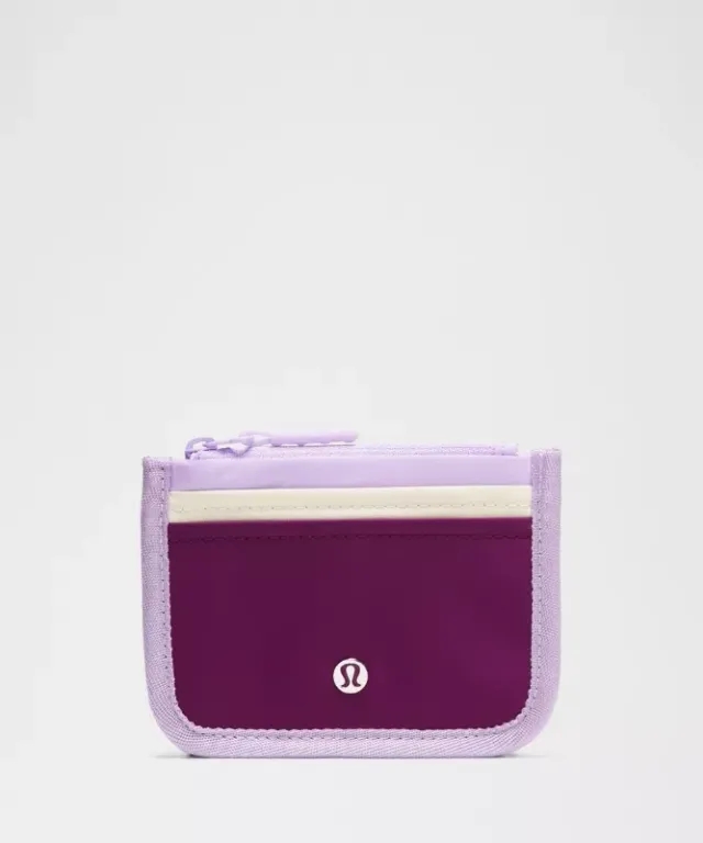 lululemon – True Identity Card Case Wallet – Color Purple