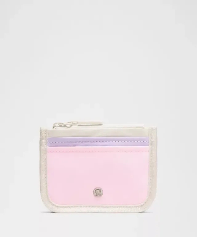 lululemon – True Identity Card Case Wallet – Color Pink