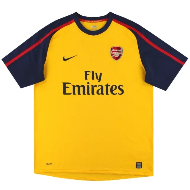 2008-09 Arsenal Nike Away Shirt *Mint* XXL - Arsenal / Mint / XXL