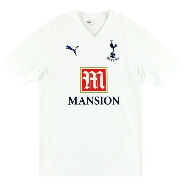 2007-08 Tottenham Puma '125 Year' Home Shirt XL - Tottenham Hotspur / Excellent / XL