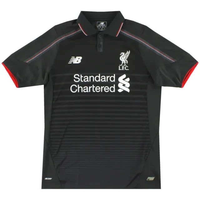 2015-16 Liverpool New Balance Third Shirt S - Liverpool / Excellent / Small