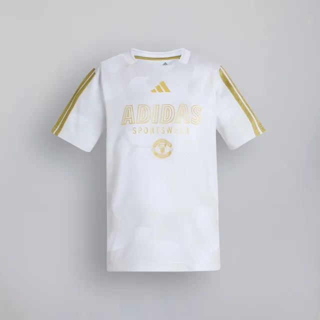 Manchester United x adidas Kids House of Tiro Cargo T-Shirt White