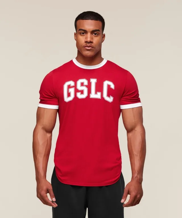  GSLC Ringer T-Shirt - Conditioning Red