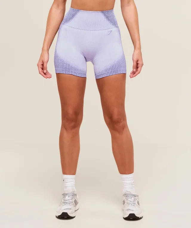  Diffuse Seamless Shorts - Fresh Lilac/Cobalt Purple