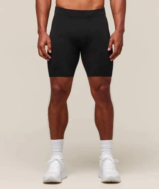  everywear Warp Knit Half Tight - Black