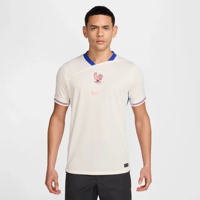 FFF 2025 Stadium Away (Women's Team) Men's Nike Dri-FIT Soccer Replica Jersey - Brown - Polyester