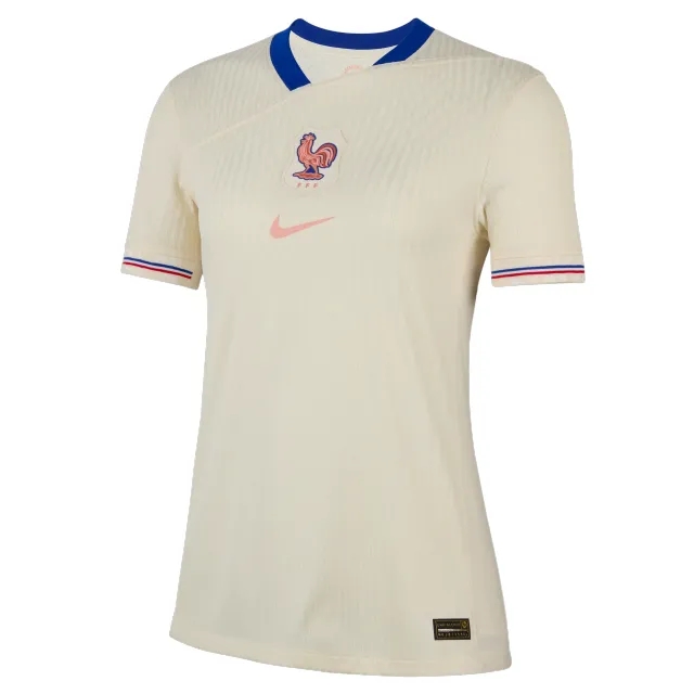FFF 2025 Match Away (Women's Team) Women's Nike Dri-FIT ADV Soccer Authentic Jersey - Brown - Polyester