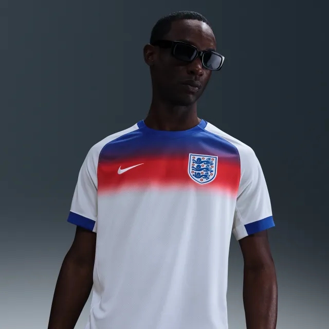 England 2025 Stadium Home (Women's Team) Men's Nike Dri-FIT Football Replica Shirt - Blue - Polyester