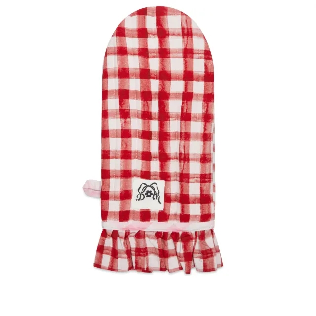 Damson Madder Women's Gingham Single Oven Mitt Gingham Mix