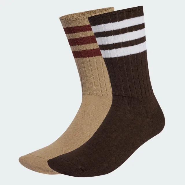 adidas Ribbed Crew Socks 2 Pairs