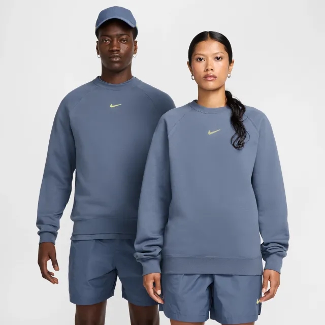 Nike NOCTA Men's Fleece CS Crew - Blue - Fleece