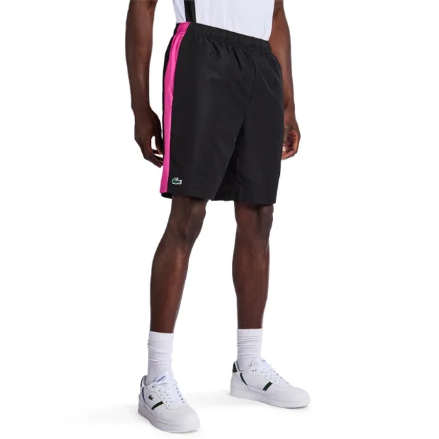Lacoste Diamond Weave Men Shorts - Black