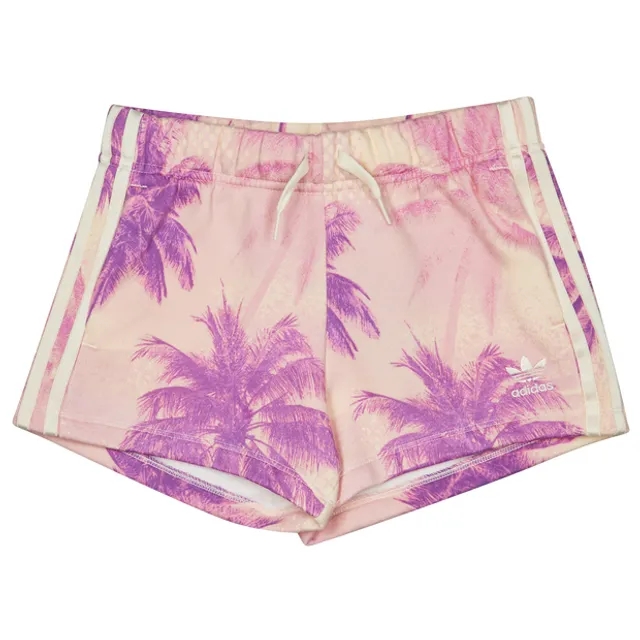 Adidas Aop Palm Unisex Shorts - Pink