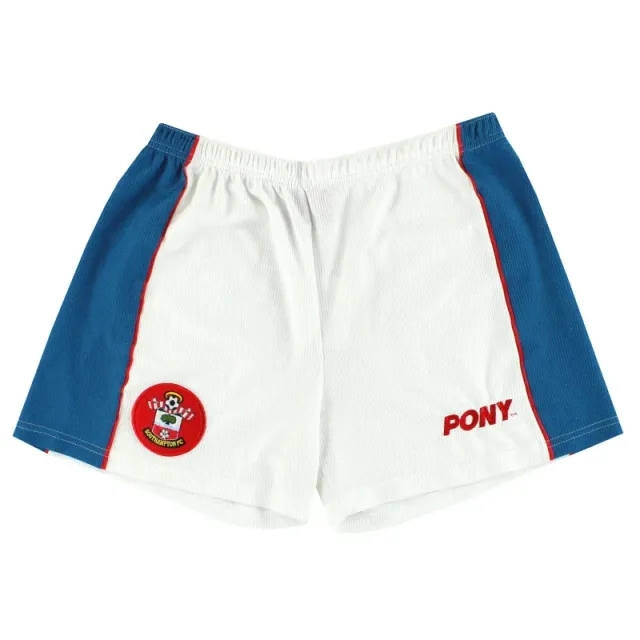 1997-98 Southampton Pony Away Shorts L - Southampton / Excellent / Large