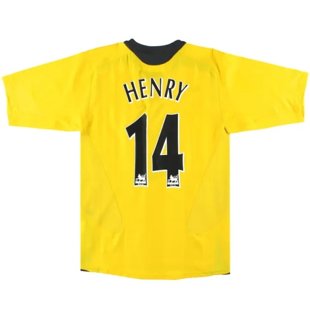 2005-06 Arsenal Nike Away Shirt Henry #14 L - Arsenal / Excellent / Large