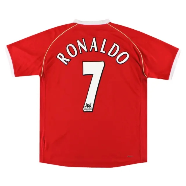2006-07 Manchester United Nike Home Shirt Ronaldo #7 L - Manchester United / Excellent / Large