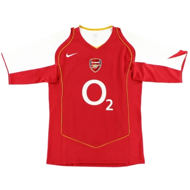 2004-05 Arsenal Nike Home Shirt L - Arsenal / Excellent / Large