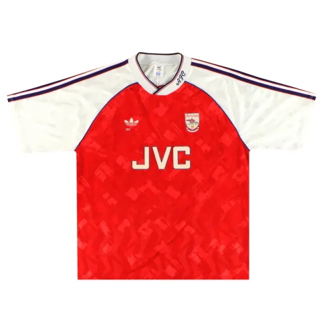 1990-92 Arsenal adidas Home Shirt L/XL - Arsenal / Very good / L/XL