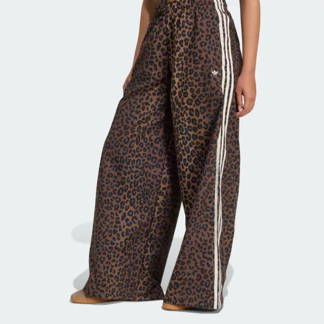 adidas Leopard Firebird Oversized Track Tracksuit Bottoms