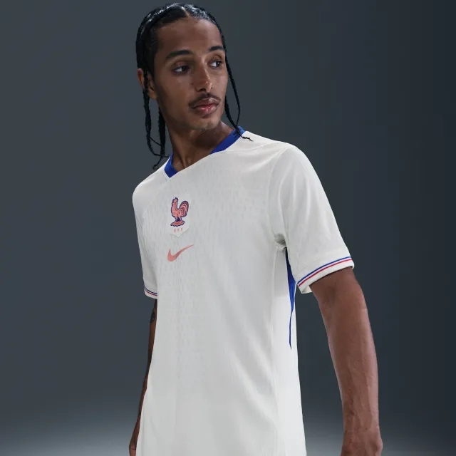 FFF 2025 Match Away (Women's Team) Men's Nike Dri-FIT ADV Football Authentic Shirt - Brown - Polyester