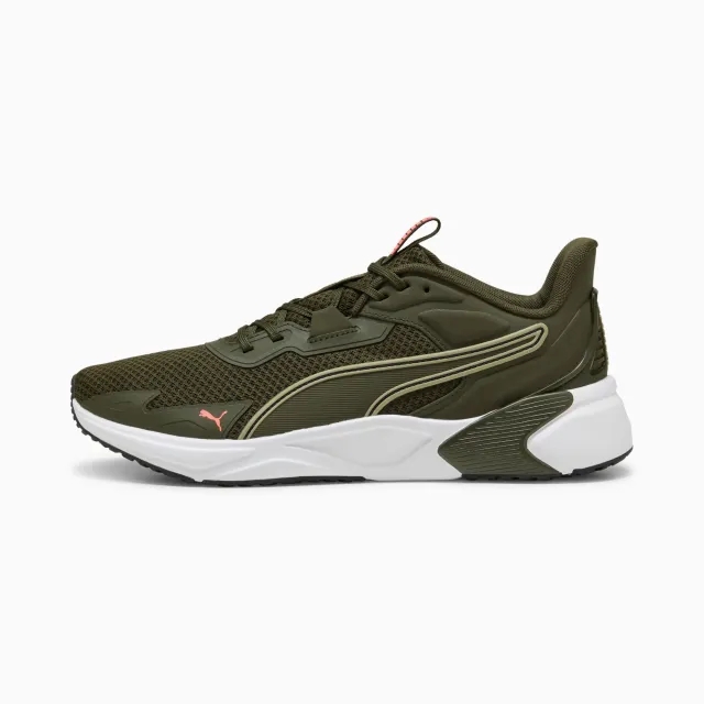 PUMA Disperse XT 4 Training Shoes, Dark Olive/Lux Army, size 10