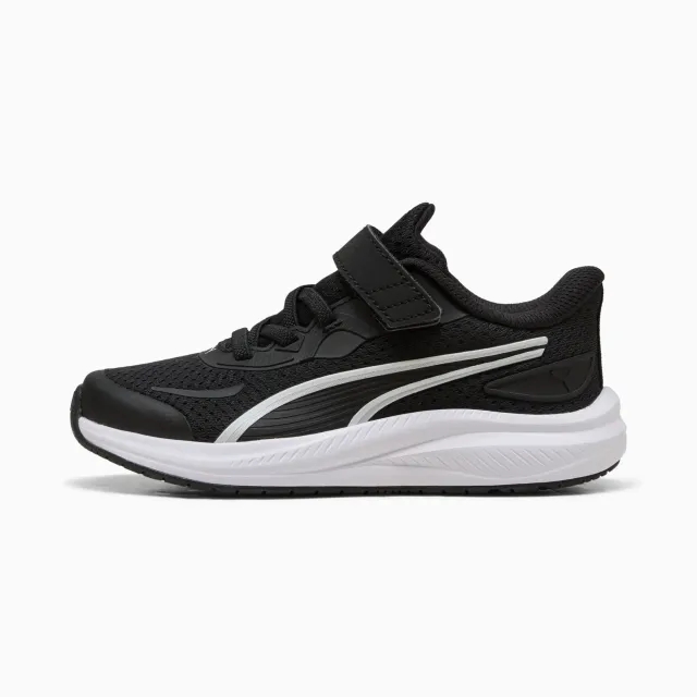 PUMA Skyrocket 2 Sneakers Kids, Black/White/Silver, size 1