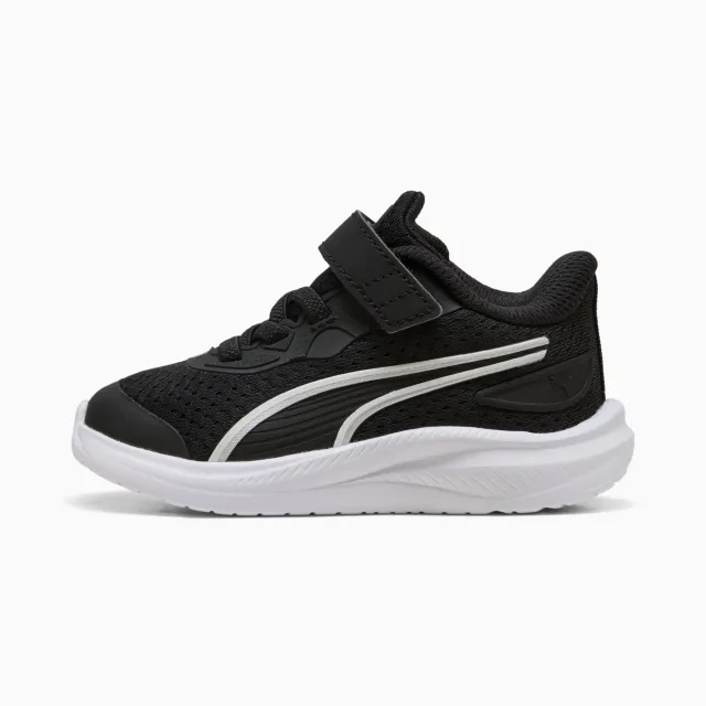 PUMA Skyrocket 2 Sneakers Toddlers, Black/White/Silver, size 3