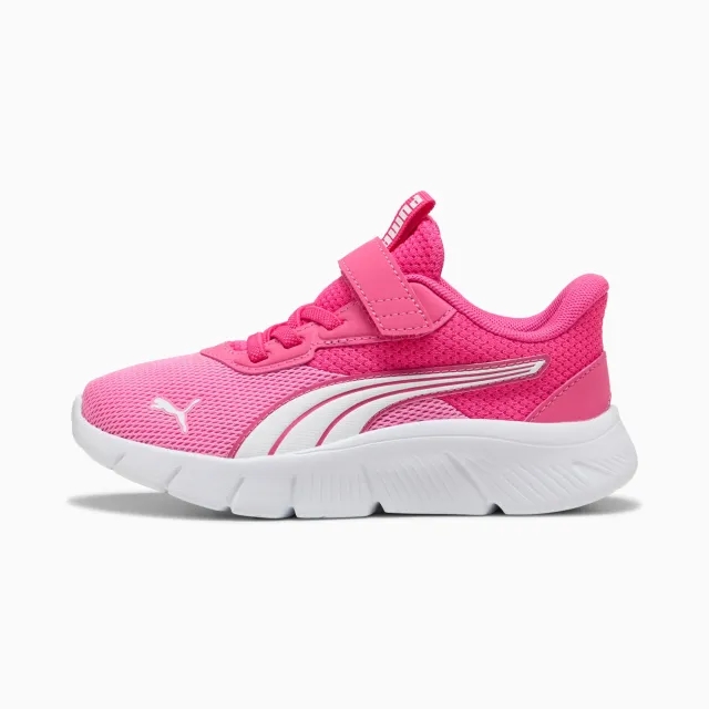 PUMA Flexfocus Modern Running Shoes Kids, Glowing Pink/Posie Pink/White, size 1