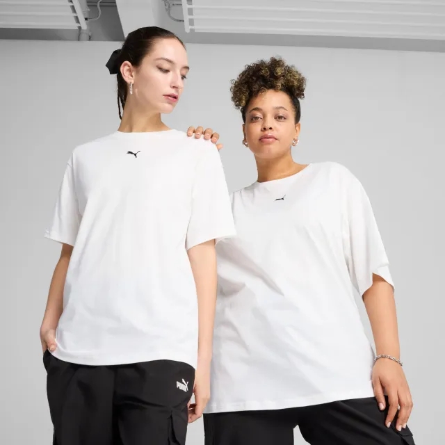 PUMA Ess Relaxed T-Shirt Women, White, size 3XL