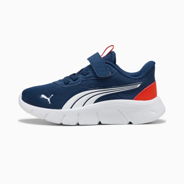 PUMA Flexfocus Modern Running Shoes Kids, Persian Blue/Fierce Red/White, size 1