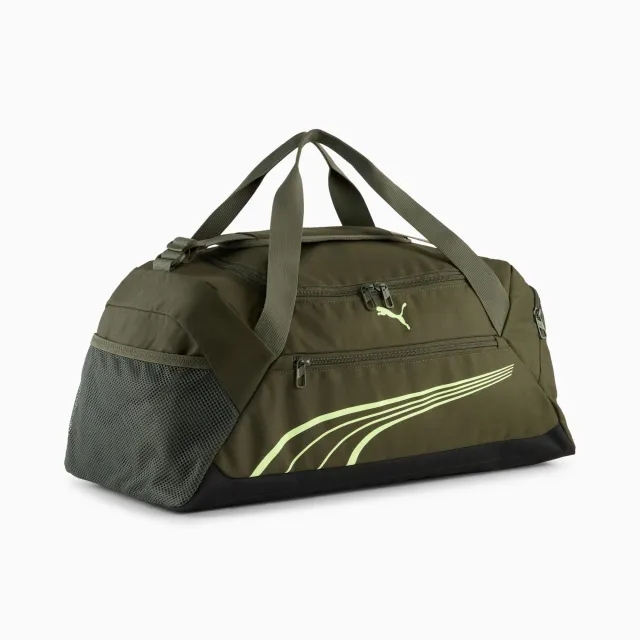 PUMA Fundamental 34L Small Sports Bag, Dark Olive