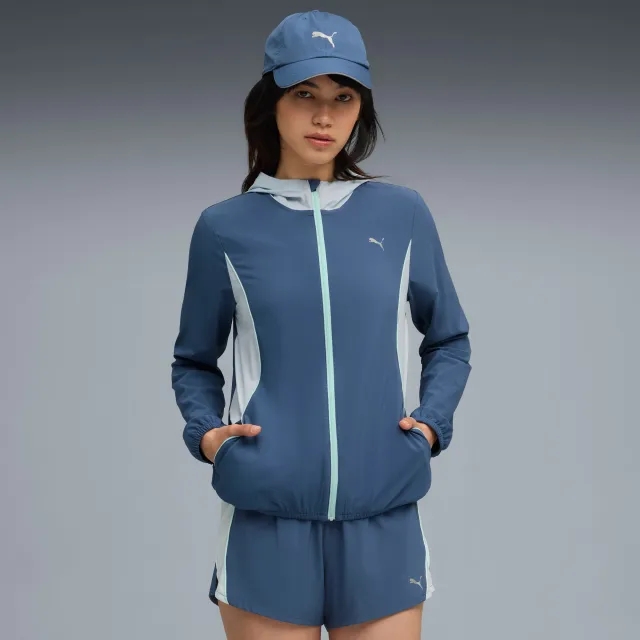 PUMA Velocity Woven Running Jacket Women, Dark Indigo, size 3XL