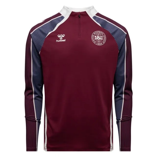 Denmark Training Shirt 1/4 Zip Pre Match Women's Euro 2025 - Multicolor - ['Multicolor']