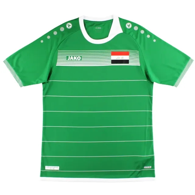 2017-18 Iraq Jako Home Shirt *As New* - Asian / As New / Small