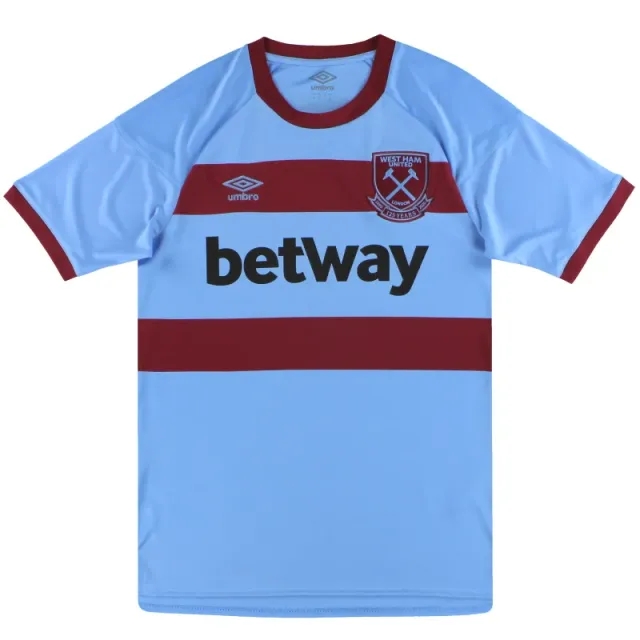 2020-21 West Ham Umbro '125 Years' Away Shirt *Mint* M - West Ham / Mint / Medium