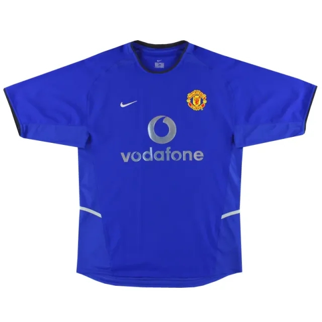 2002-03 Manchester United Nike Third Shirt L.Boys - Manchester United / Excellent / Large Boys