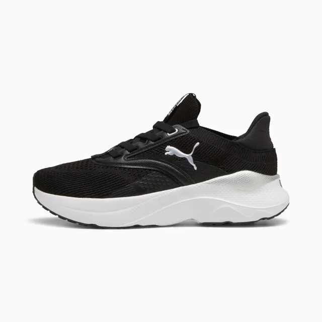 PUMA Softride Mayve Running Shoes Women, Black/White, size 3