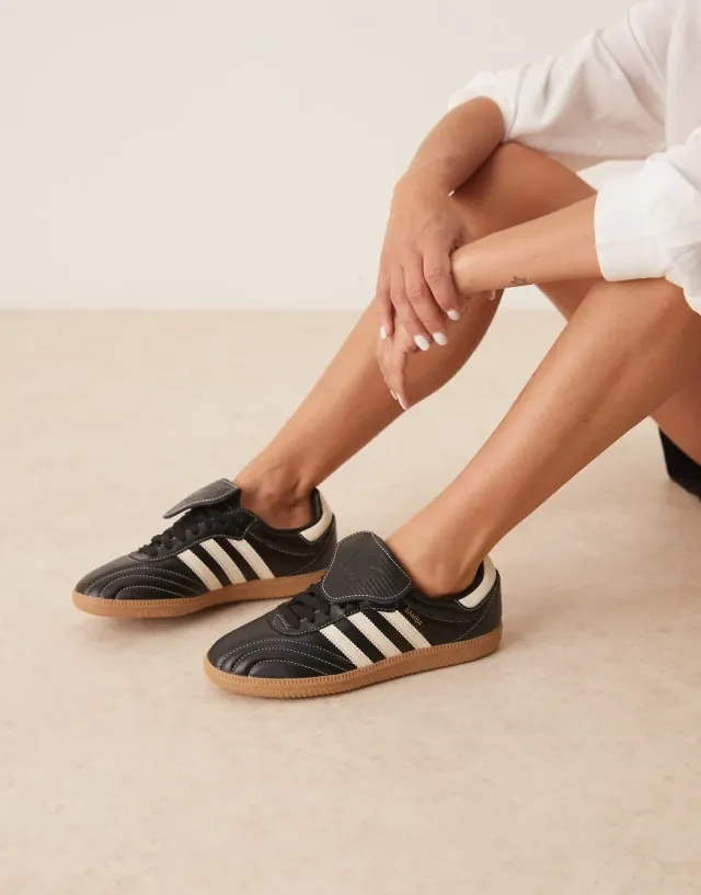 Adidas Originals Samba Lt Trainers In Black And Cream
