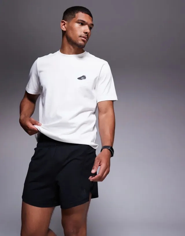 Adidas Training D4t 5" Shorts In Black