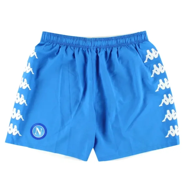 2018-19 Napoli Kappa Kombat Alternative Home Shorts *As New* XL - Napoli / As New / XL