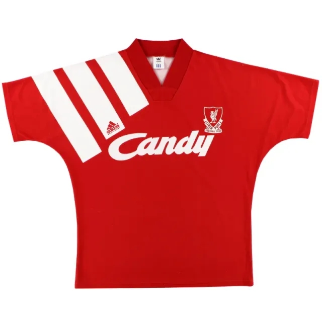 1991-92 Liverpool adidas Home Shirt XXL - Liverpool / Very Good / XXL