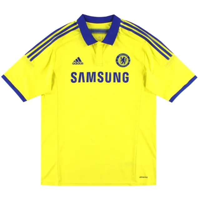 2014-15 Chelsea adidas Away Shirt S - Chelsea / Excellent / Small