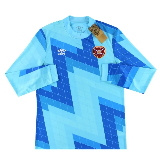 2024-25 Hearts Umbro Away Goalkeeper Shirt L/S *w/tags* - Hearts / BNIB / Medium