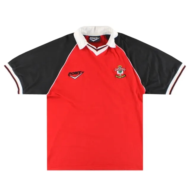 1994-95 Southampton Pony Polo Shirt L - Southampton / Very good / Large